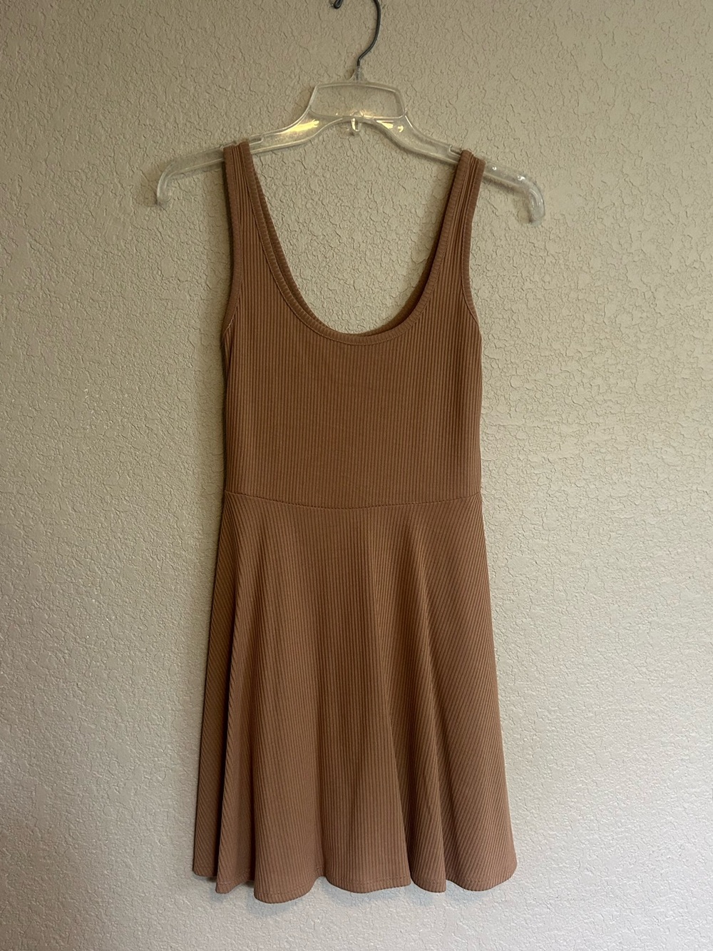 Like New Brown Ribbed Dress Size Small